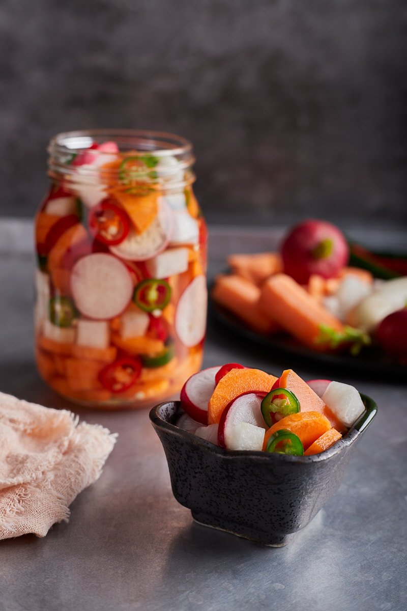 Refrigerator Chili Pickles