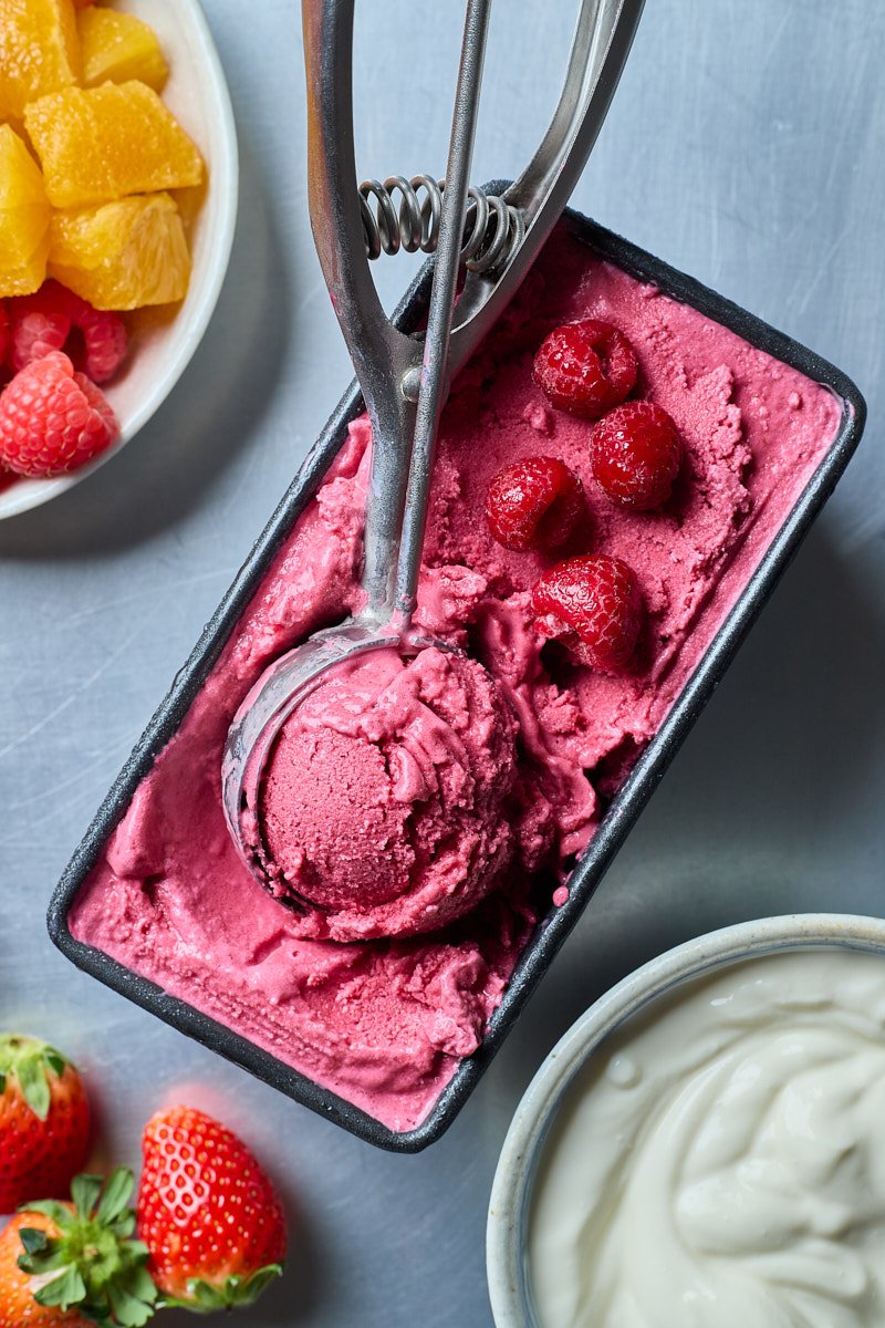 This recipe is made with Greek yogurt, keeping them lower in calories.