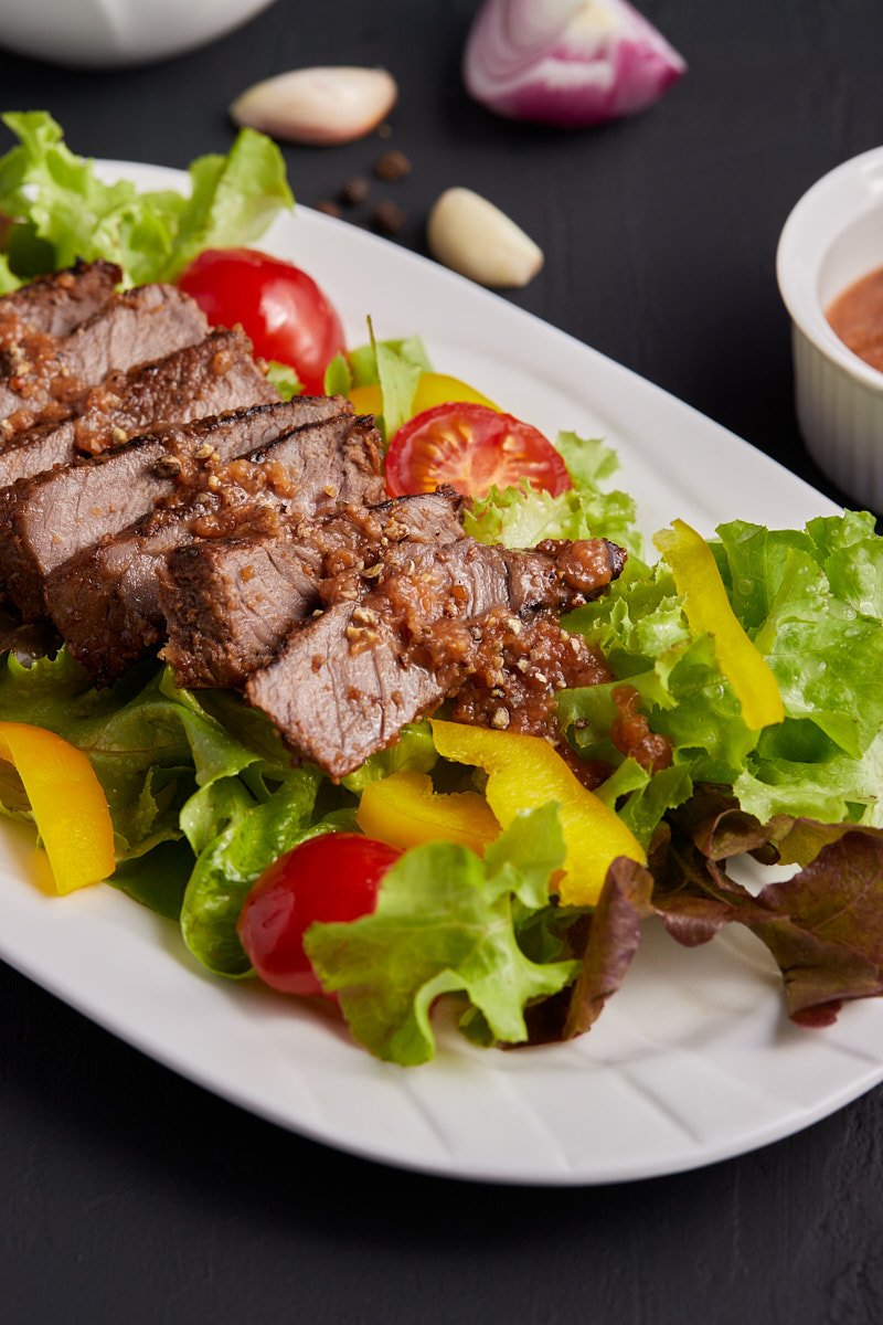 Grilled-Steak Salad for Hearty Recipe