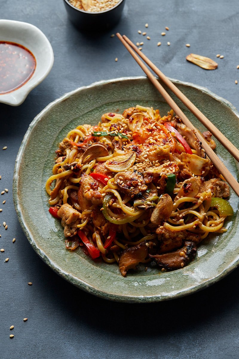 Sesame Garlic Noodles for Hot Recipe