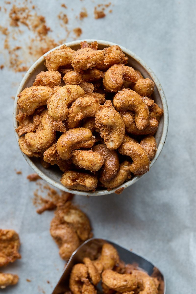 Spiced Cashew Nuts for Spicy Dish