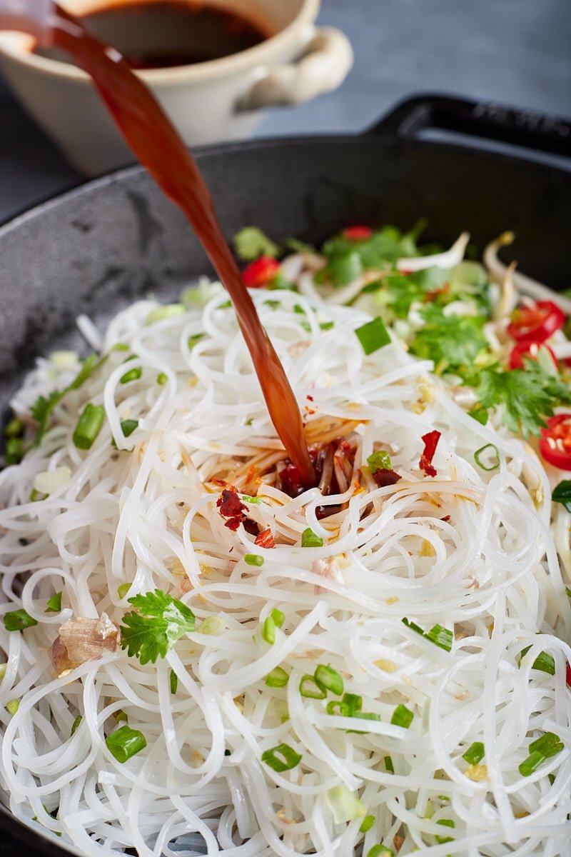 Rice Noodle with Sauce